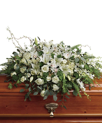 Grandest Glory Casket Spray - Sympathy Flowers Denver, CO, Veldkamp's ...