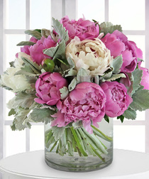 Pink and White Peony Bouquet, Peony Bouquet Denver, Denver Peony Bouquet