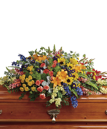 Funeral Casket Flowers