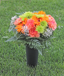 Funeral Gravesite Placement Flowers