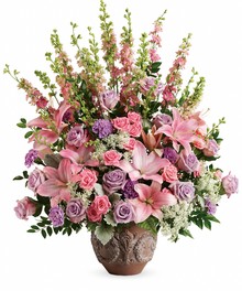 Funeral Flowers Pink